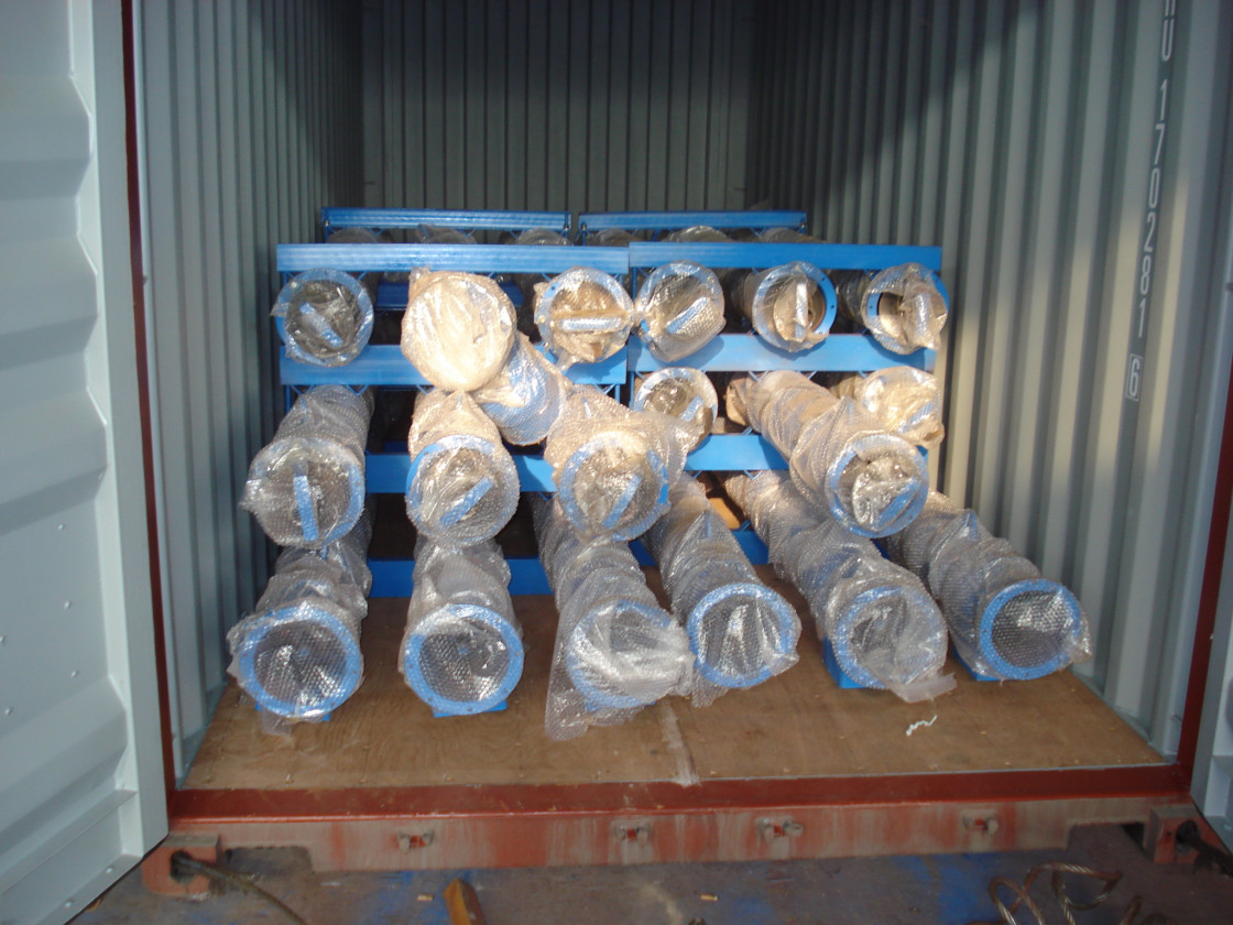 20 pcs cement screw conveyor to Middle East