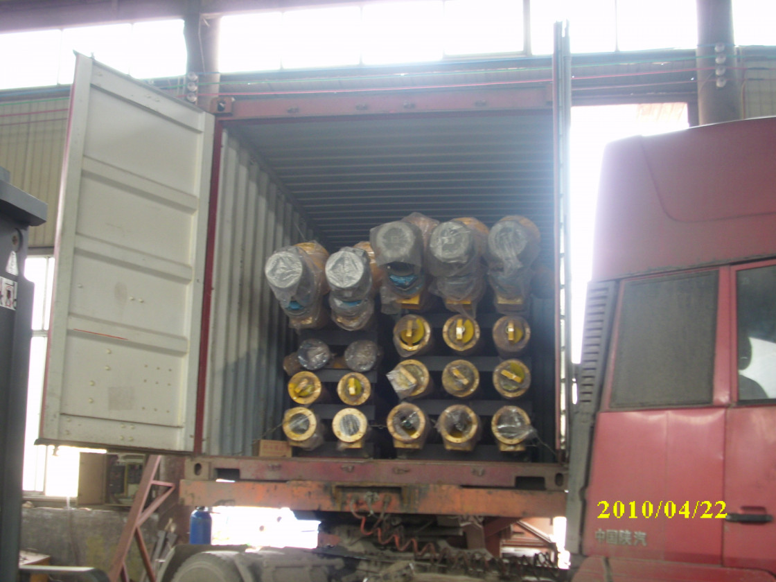 2 containers of cement screw conveyor to the Middle East