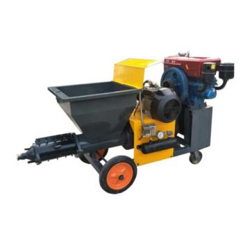 Three-phase electric cement mortar spraying machine for building