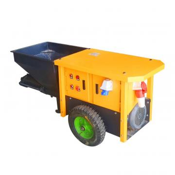 Electric cement mortar plaster spraying machine supplier in China