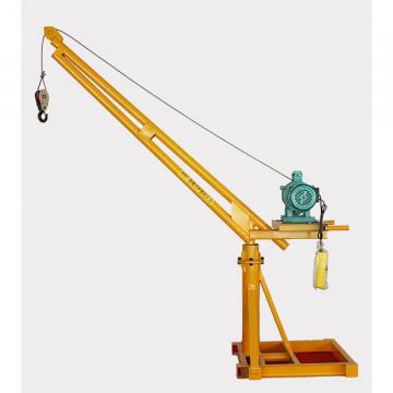 Outdoor mini lifting crane monkey lift 200kg
